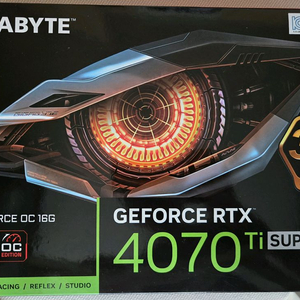RTX 4070 Ti SUPER 그래픽카드 이미지