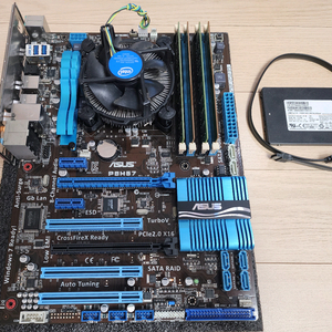 i5 Cpu / P8H67 보드 /ddr3 12g /삼성 120g ssd / 기본쿨러 세트 일괄 (안전결재) 이미지