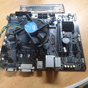 H410M DS2V 보드 i5 10400F 시비유 셋트 이미지