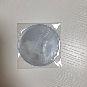 캔뱃지 보호 커버 PVC 7.5cm 판매 이미지