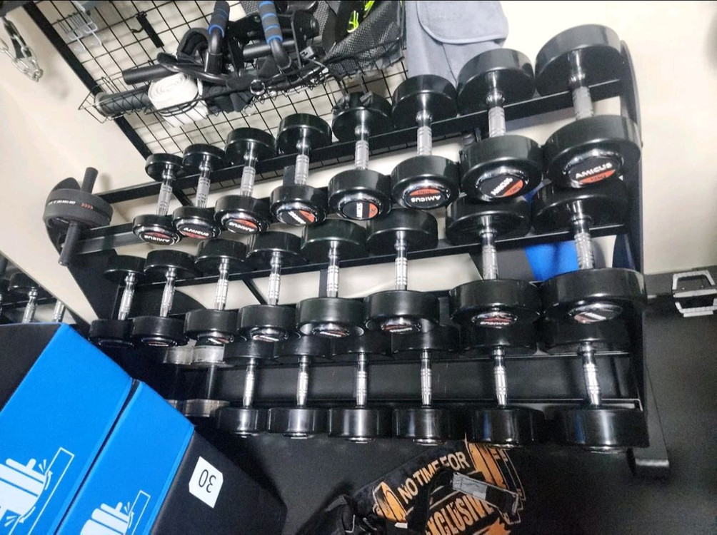 덤벨 세트 이미지