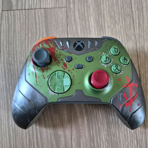 엑스박스 xbox 4세대 컨트롤러 패드 한정판 둠다크에이지 새거 이미지