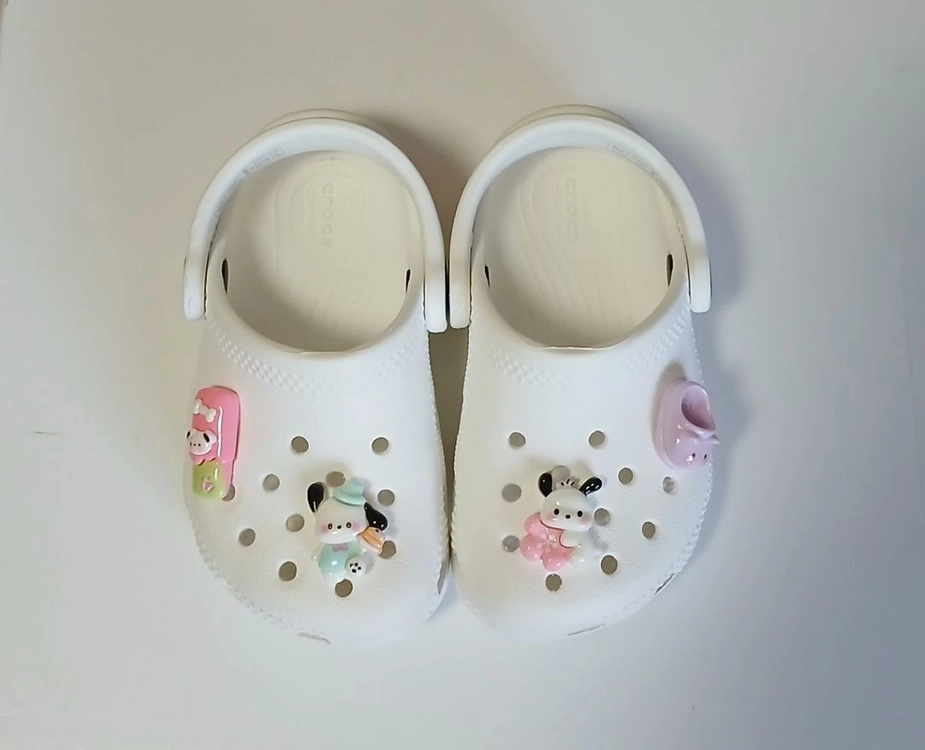 크록스정품 C5 120 클래식클로그.지비츠 포함 이미지