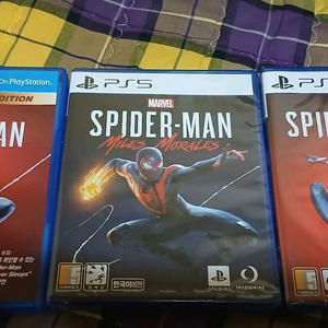 ps4 ps5 스파이더맨 전시리즈 일괄판매 이미지