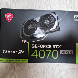 MSI RTX 4070 super 4070super 이미지