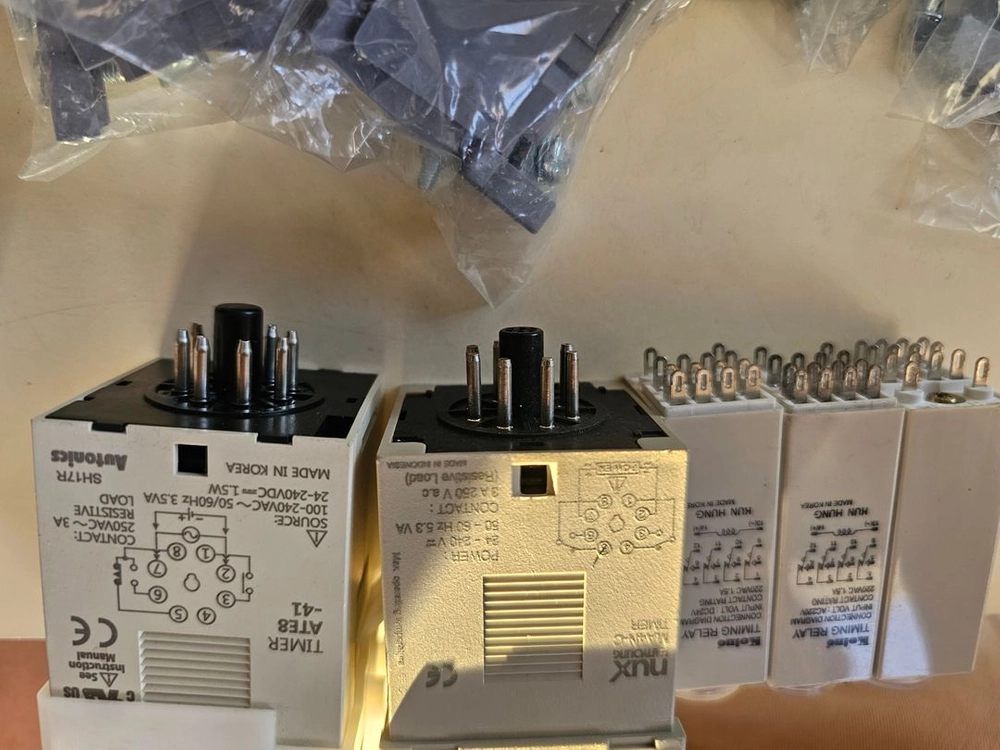 AUTONICS/ATE8-21외 타이머 3종 5개 일괄 판매 합니다.미 사용품,무료 배송 이미지