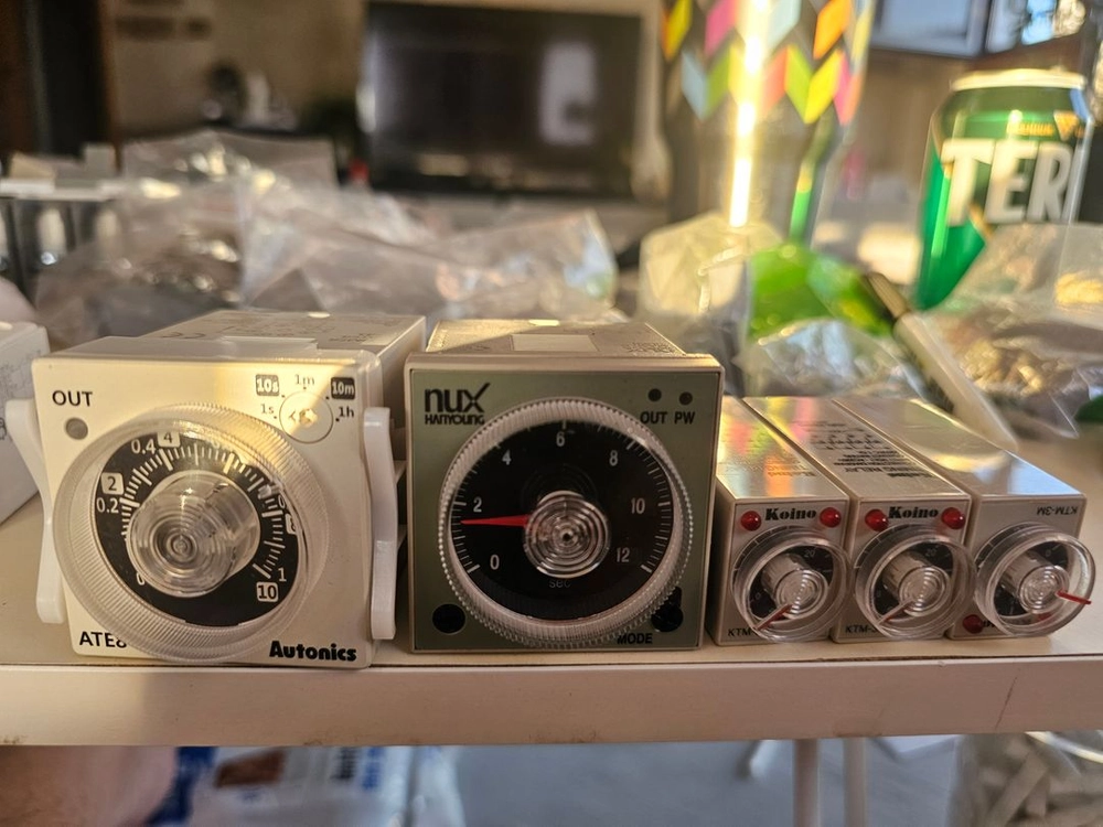AUTONICS/ATE8-21외 타이머 3종 5개 일괄 판매 합니다.미 사용품,무료 배송 이미지