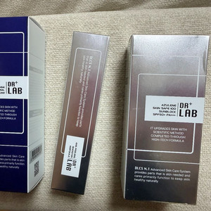 미개봉-택포> 닥터랩 인텐스 리뉴얼 크림 100ml, 닥터랩 아하 필링부스터 앰플, 아쥴렌 스킨세이프100 선크림 이미지
