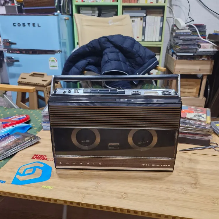 그룬딕 TK2200 포터블 빈티지 릴데크 이미지