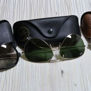 레이밴 선글라스 3개 이미지