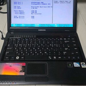 삼성 SENS R469 노트북 부품용 이미지