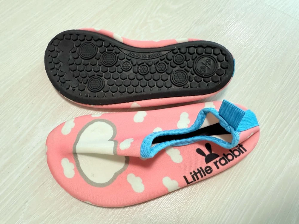 베베베베 L 긴팔긴바지 래쉬가드 수영복 +아쿠아슈즈 이미지
