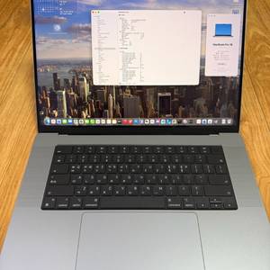 맥북프로 16인치 M1 Max 64GB/1TB/32코어 GPU 이미지