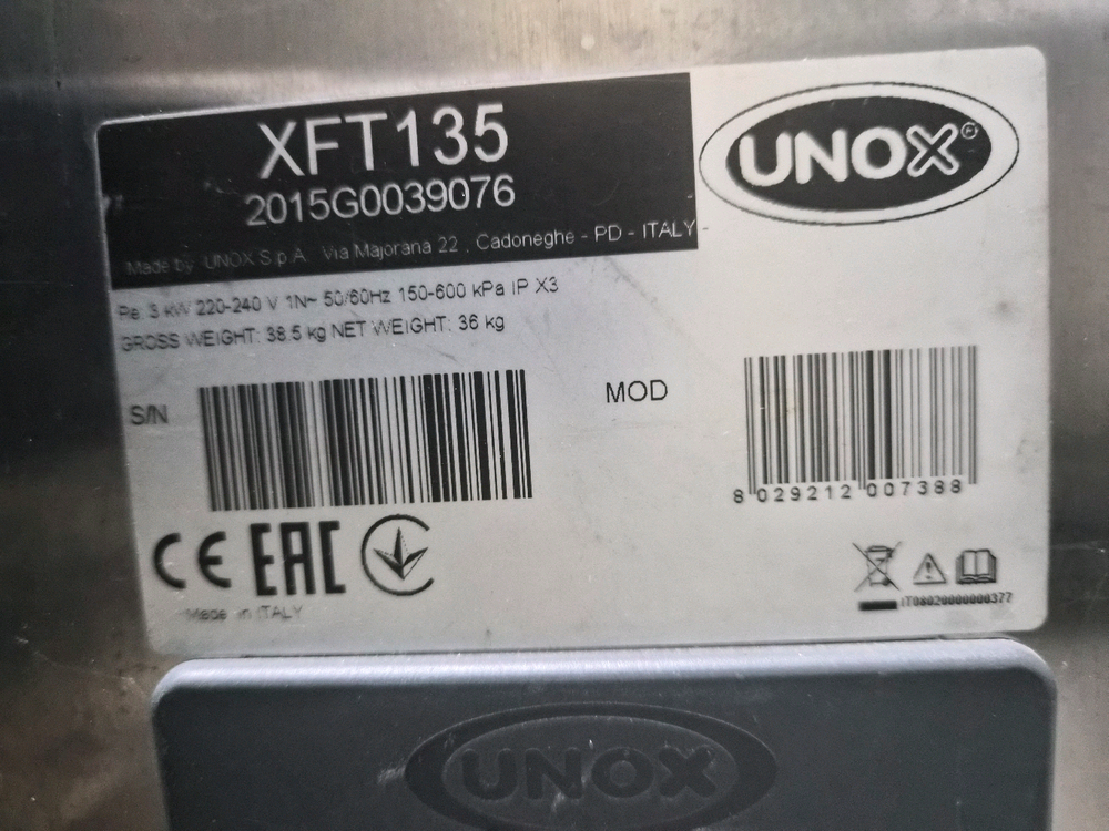 우녹스 XFT-135 오븐 팝니다 이미지