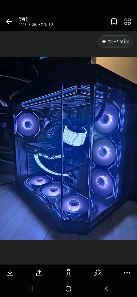 라이젠7 7800X3D RTX5070 고사양본체 팝니다 이미지