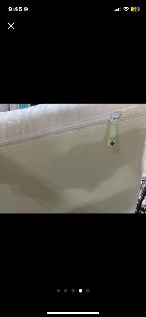 지누스 토퍼 매트리스 슈퍼싱글10cm 미사용새것 이미지