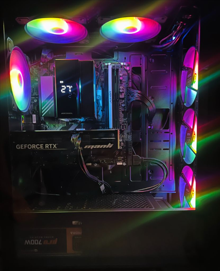 [게이밍 컴퓨터] RTX 5060/9600X/1TB 데스크탑 PC 본체 이미지