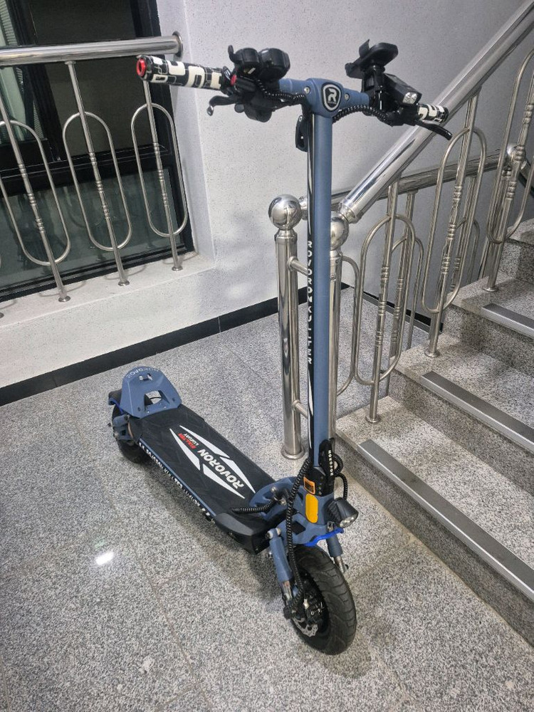 전동킥보드 미니모터스 로보론 블루 이미지