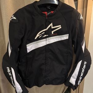 알파인스타 봄/겨울/가을 자켓 T-GP PLUS R V4 JACKET - 블랙 화이트 이미지