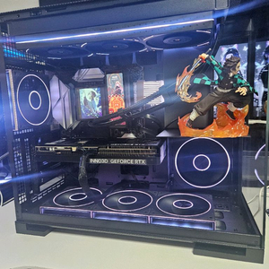 9800x3d 5080 게이밍 컴퓨터 이미지