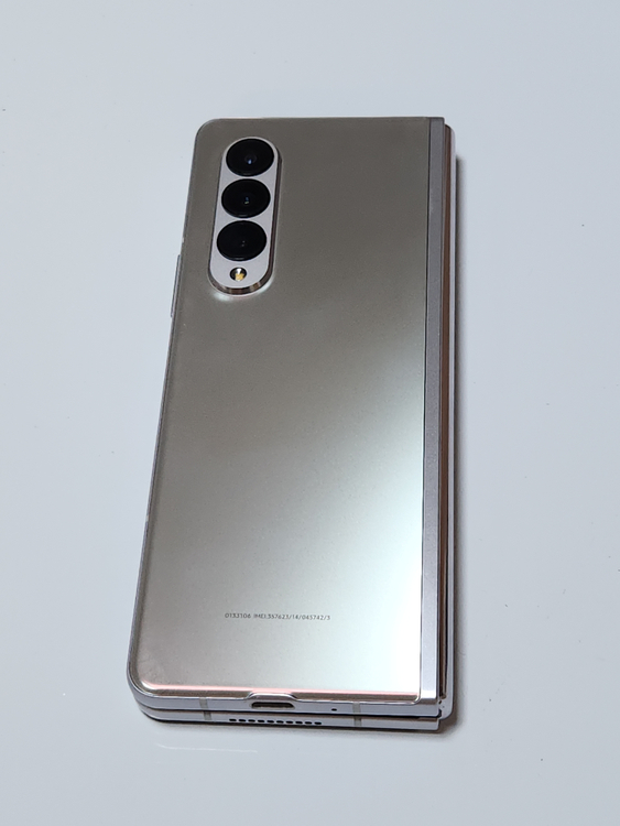 A급) 갤럭시Z폴드3 512G 무잔상 실버 01446 이미지