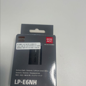 LP-E6NH 새제품 1개 판매합니다 이미지