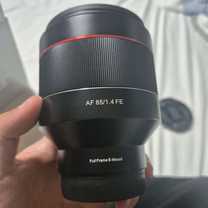 삼양 85mm F1.4 FE(필터포함) 이미지