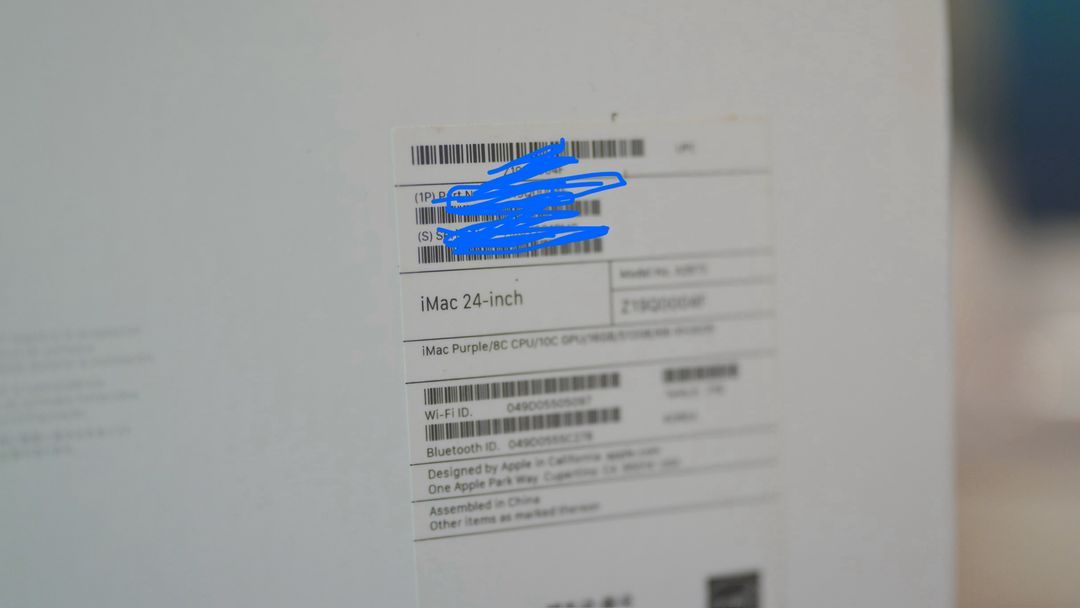 아이맥 24인치 M3 512GB SSD(애케어27년4월까지) 이미지