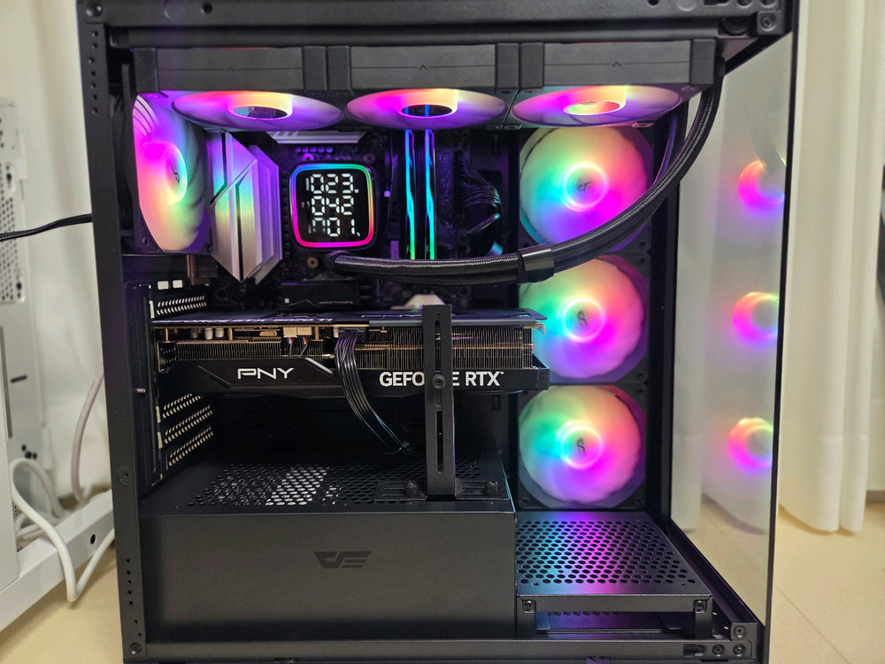 9800x3d, rtx 5070ti 고사양 본체 이미지