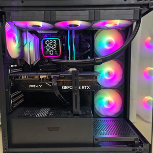 9800x3d, rtx 5070ti 고사양 본체 이미지