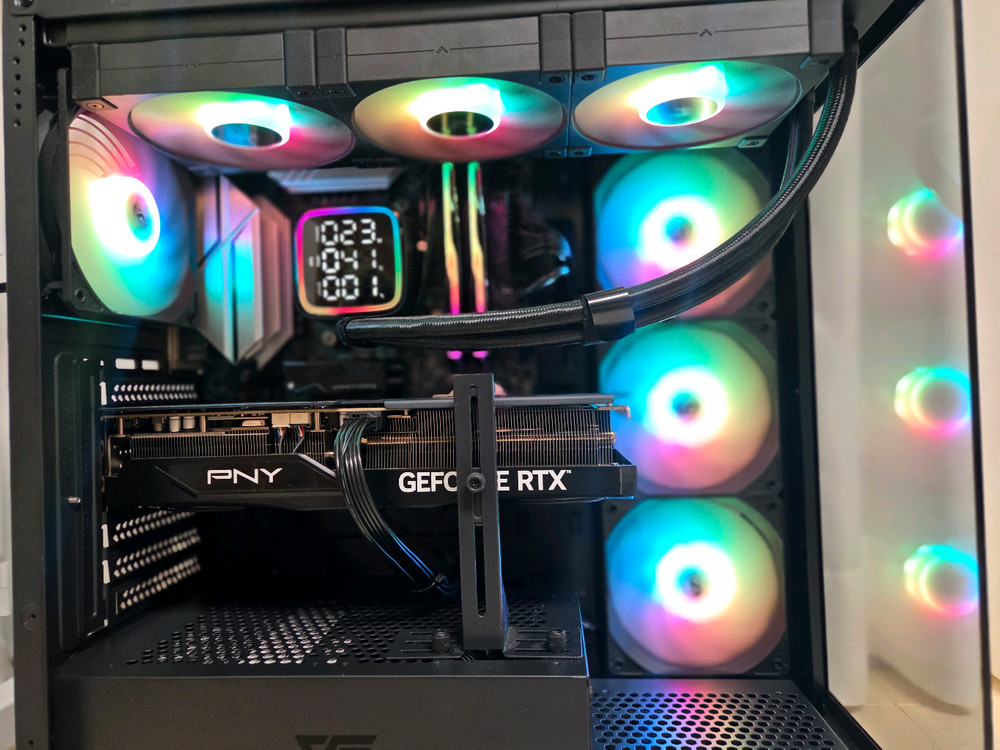 9800x3d, rtx 5070ti 고사양 본체 이미지