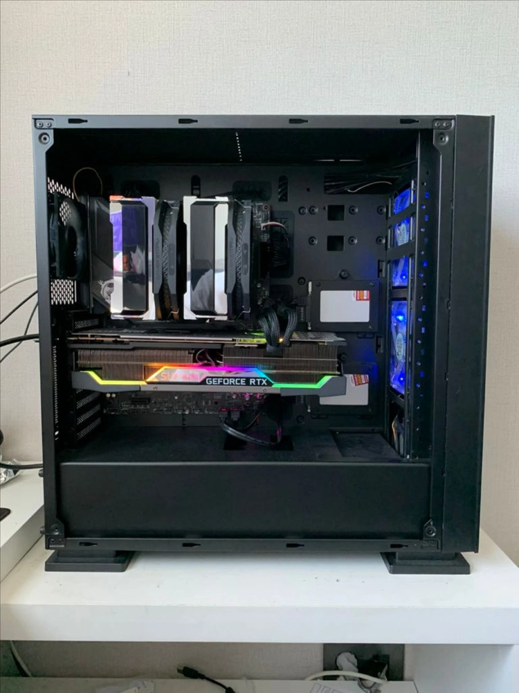 i9-10900k rtx 3090ti 게이밍 컴퓨터 본체 이미지