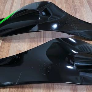 2017년식 zx10r 사이드 탱크 페어링 순정, 수리용 이미지