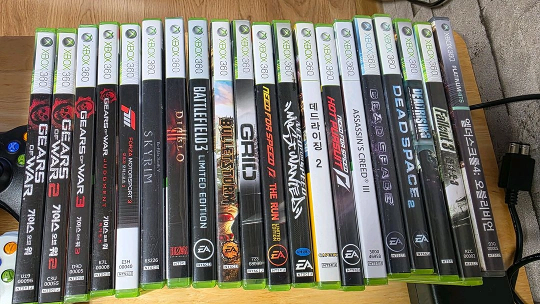 xbox360 및 타이틀 일괄 이미지