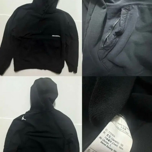 나이키 남성 조던 후드티 블랙 nike 중고 이미지