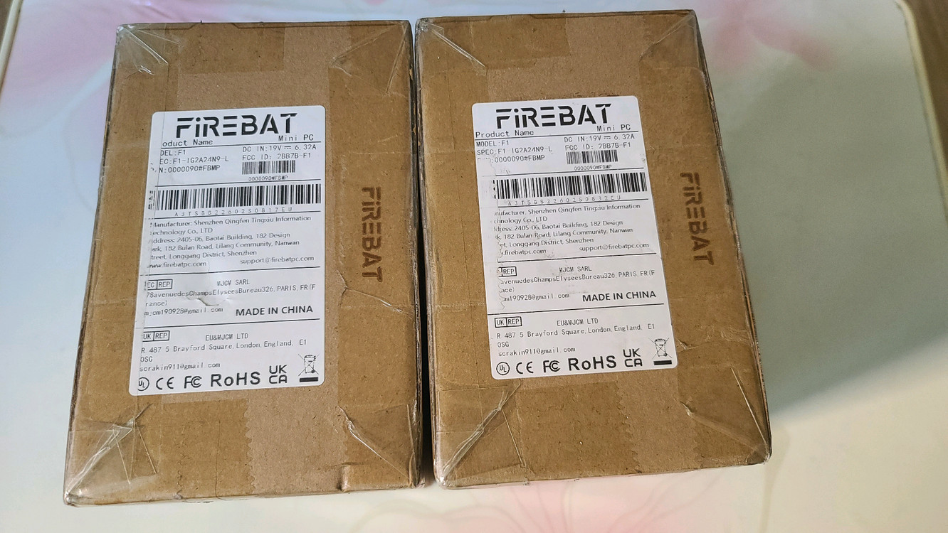 [미개봉]FIREBAT 미니 PC AMD Ryzen 7 H255 24g/1테라 이미지