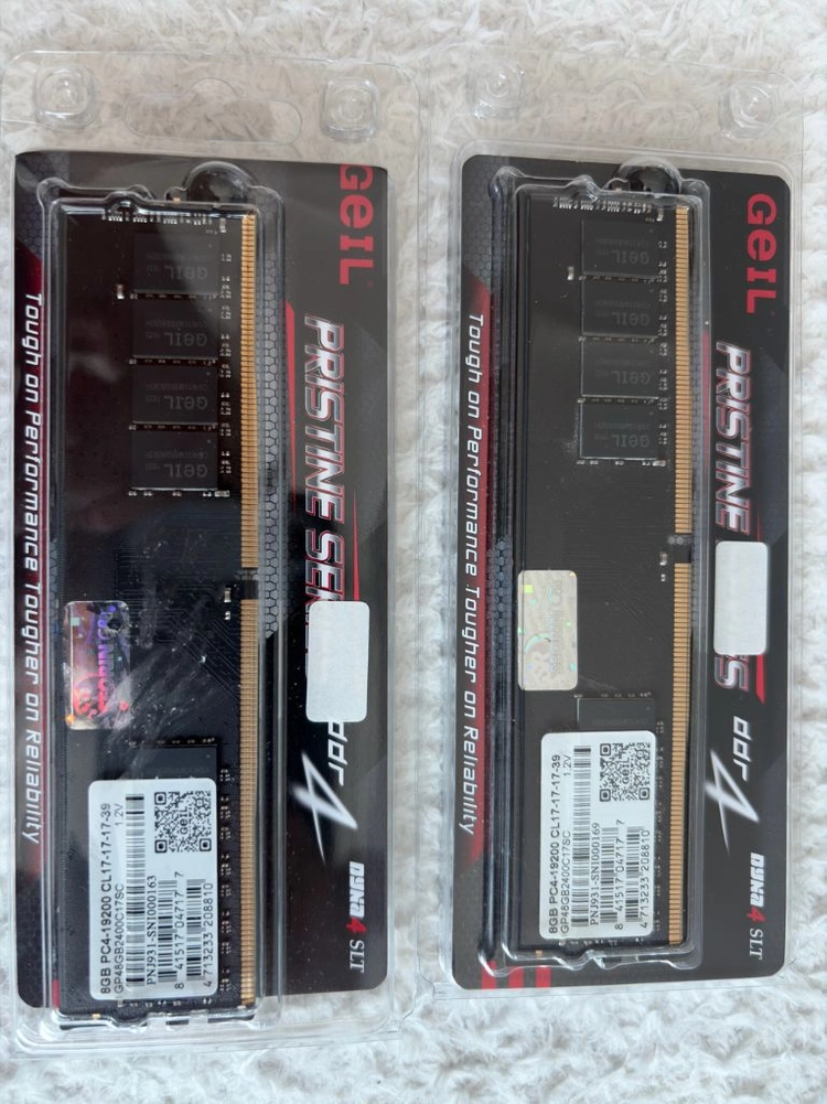 GEIL DDR4 8GB ( 1개 남음 ) - 안심되는 중고거래