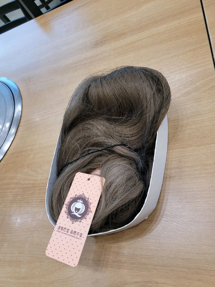 웨이브 가발 이미지