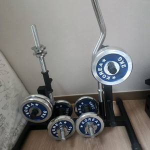 덤벨,컬바 세트 판매합니다. 이미지