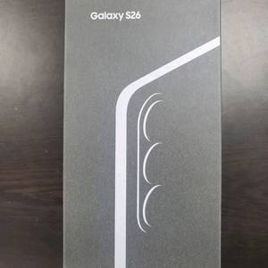 갤럭시 S26 자급제 블랙 256GB 미개봉 이미지