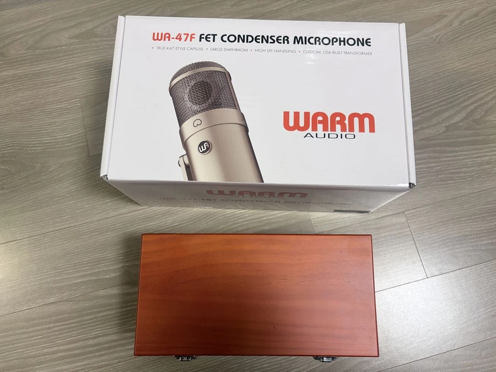 WA-47F (warm audio, 콘덴서, FET) 마이크 판매 - 안심되는 중고거래