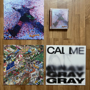 그레이 (Gray) - Gray ground, Call me gray 200장 한정반 미개봉 LP, CD 판매 이미지