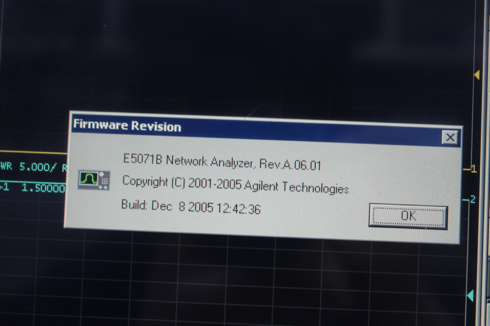 Agilent 애질런트 네트워크 분석기 E5071B 4채널 이미지