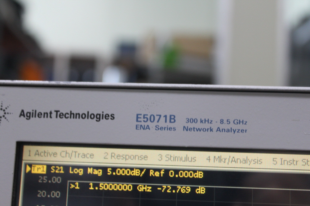Agilent 애질런트 네트워크 분석기 E5071B 4채널 이미지