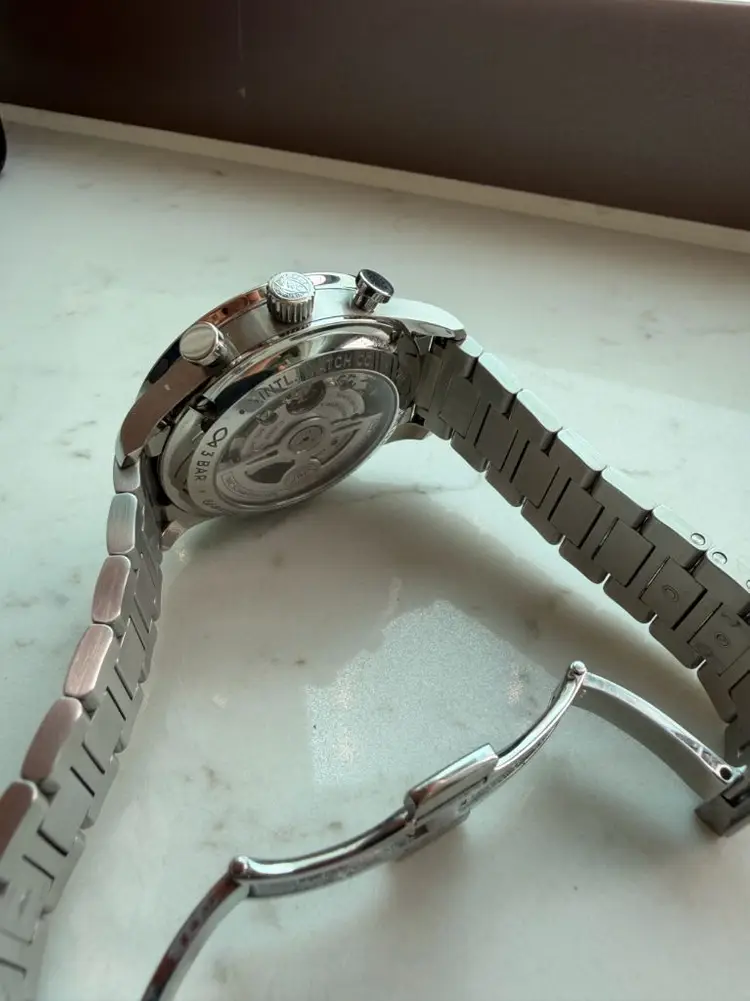 IWC 포르투기저 크로노그래프 IW371617 메탈 브레이슬릿 시계 이미지