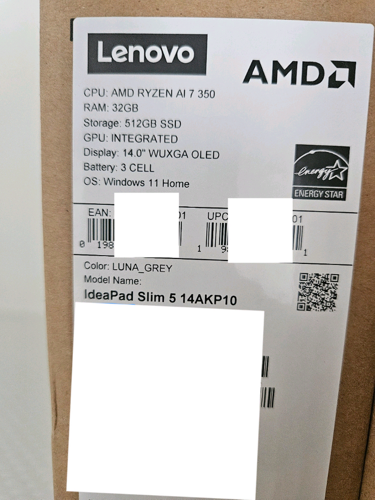 레노버 아이디어패드 Slim5 14AKP10 노트북 판매합니다 이미지