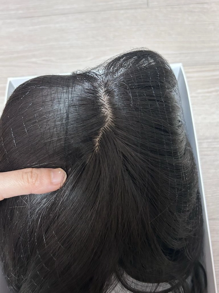 레이어드컷 반가발 이미지