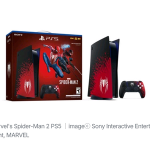 PS5 마블 스파이더맨2 한정판 디스크 에디션, 미개봉 새제품 이미지