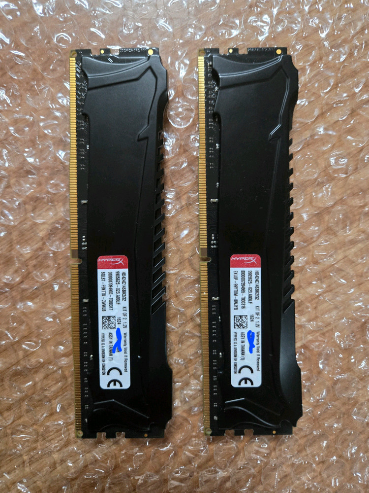 Kingston HyperX Savage DDR4 32GB (16Gx2) CL14 세트 (하이닉스 다이 / OCCT 이미지