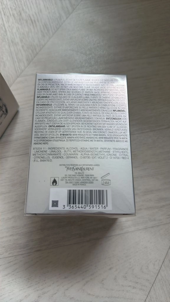 입생로랑 남성 향수 100ml 이미지